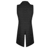 Pentagramme Governor Men Black Waistcoat 